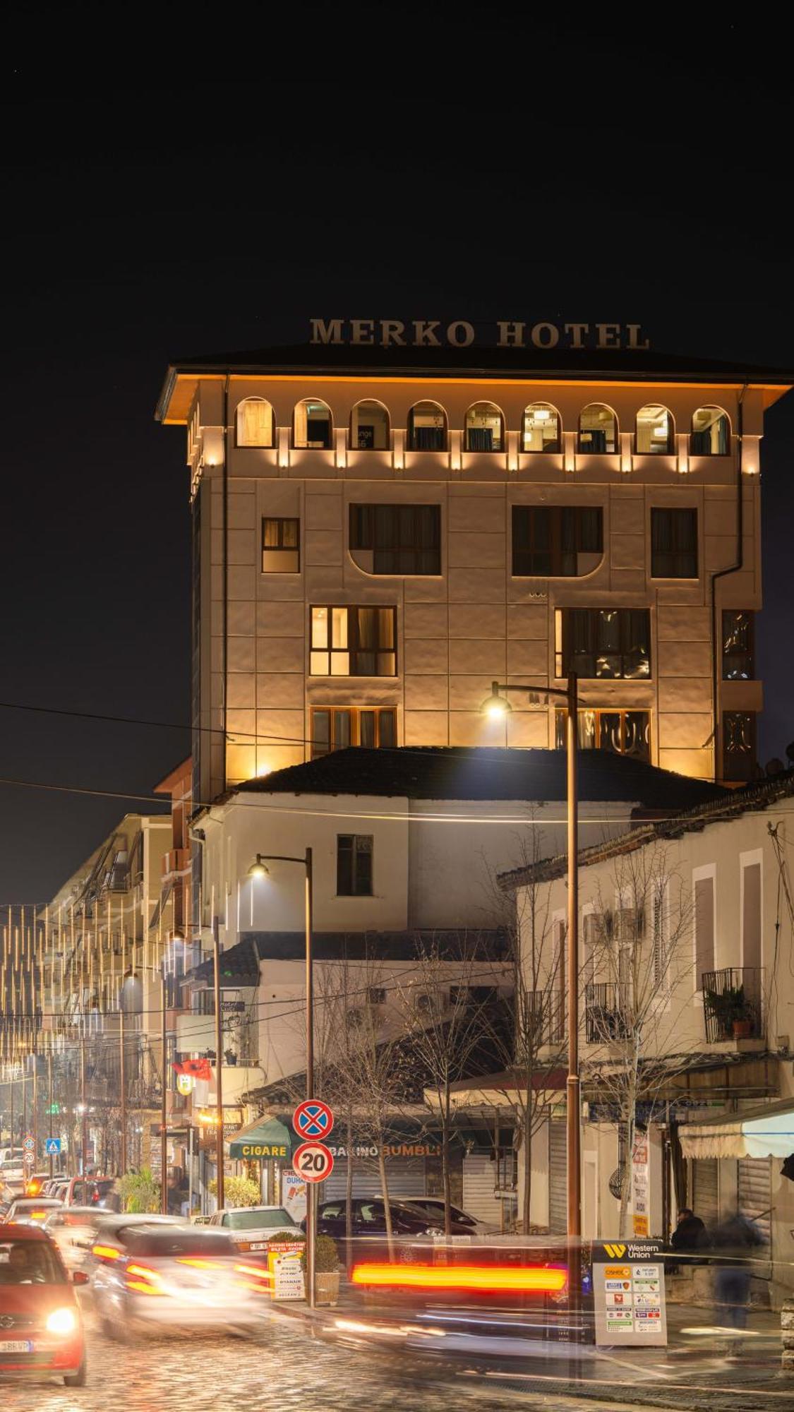 Merko Hotel Berat Eksteriør bilde